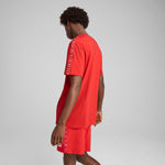 Puma essentials tape tee in for all time red - Model Shot 02