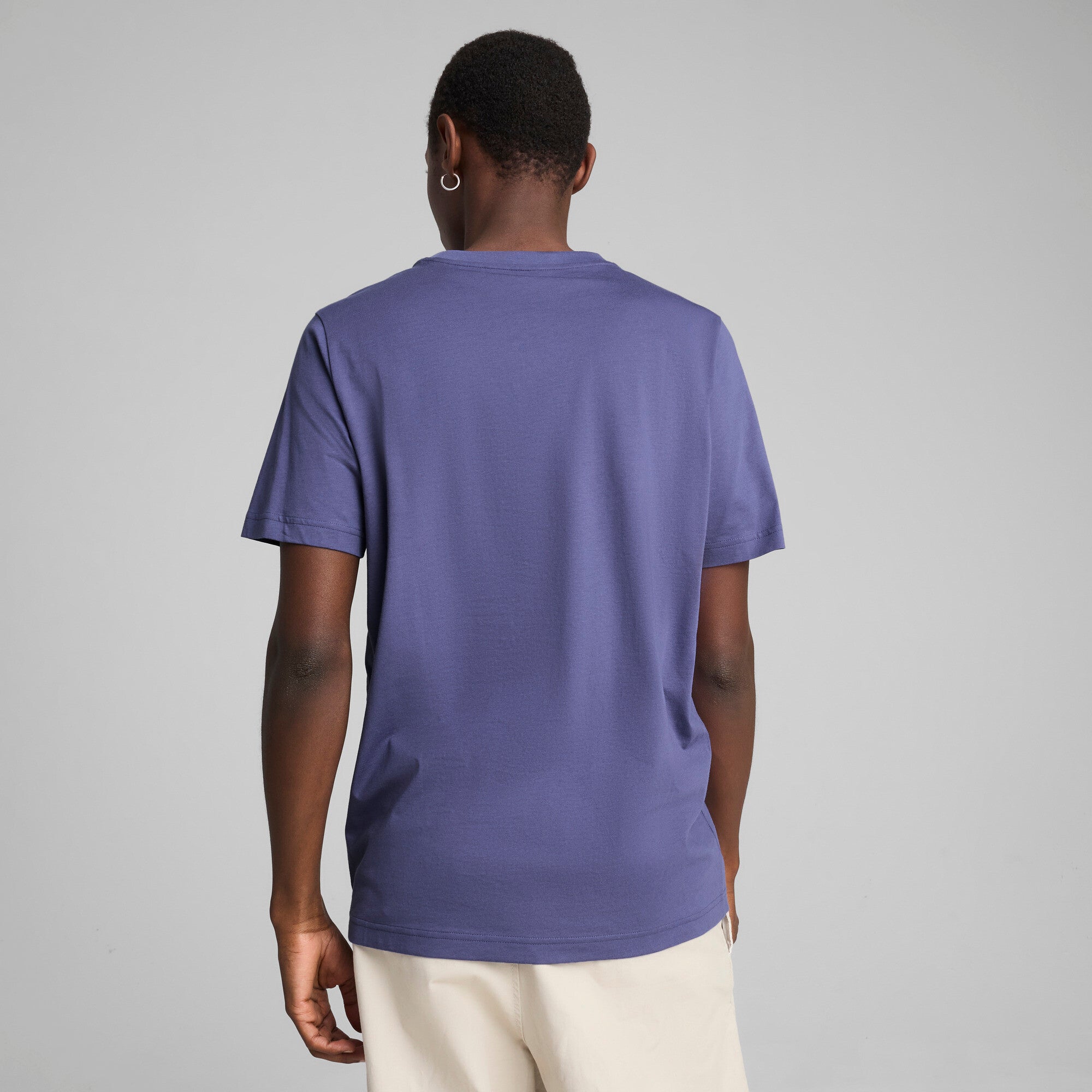 Puma graphics icon tee in blue crystal - Model Shot 02