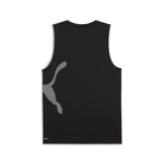 PUMA TRAIN ALL DAY big logo tank - black