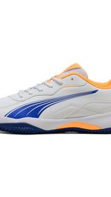 Puma tennis nova smash padel shoes in white - Side View 01