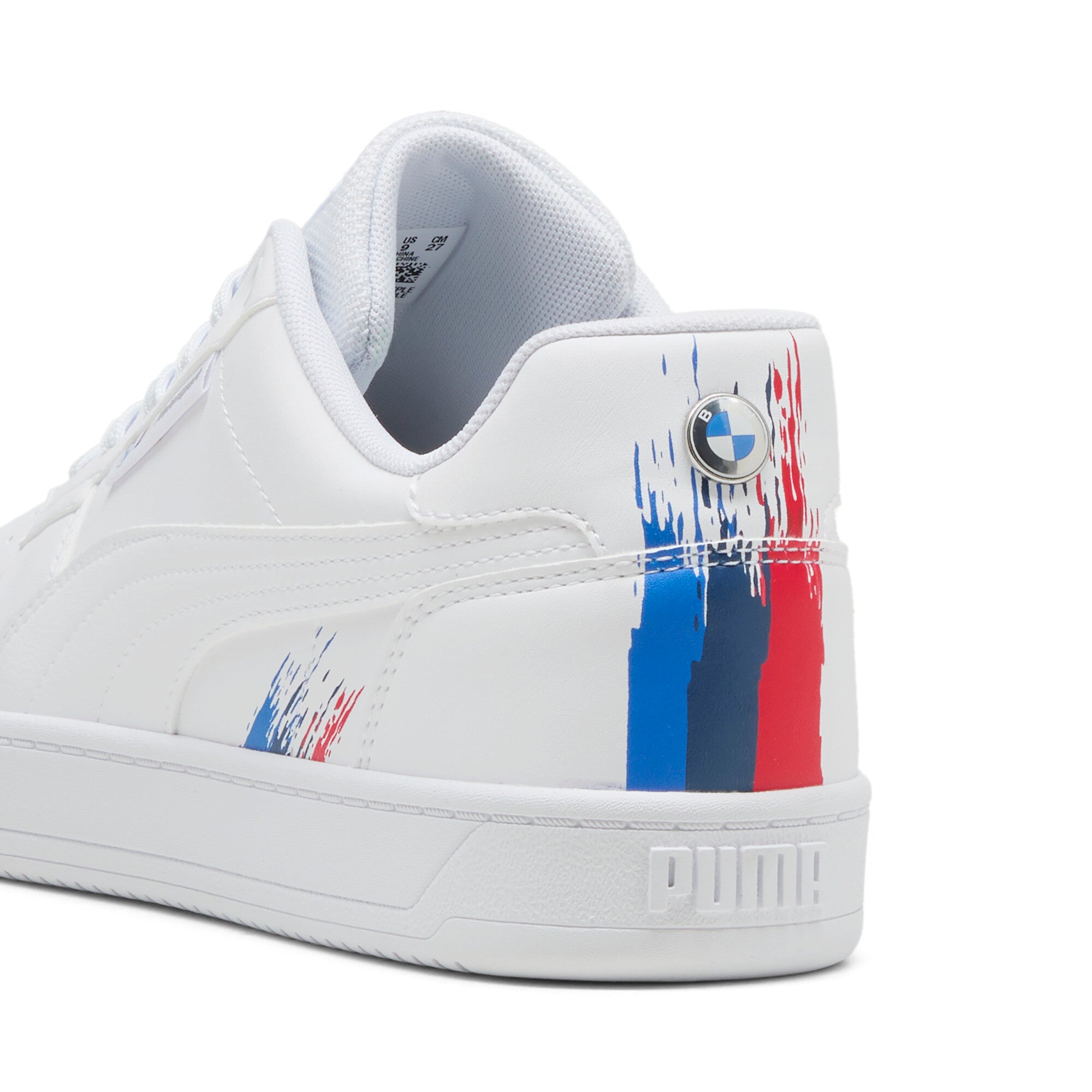 Puma BMW M motorsport caven 2.0 sneakers in black - Back View