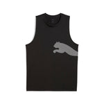 PUMA TRAIN ALL DAY big logo tank - black