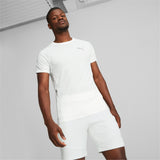 Puma evostripe tee in gray - Model Shot 01