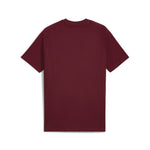 PUMA PUMATECH tee in dusky gray - ruby shimmer