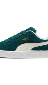 PUMA Suede XL sneakers in alpine snow - dark myrtle