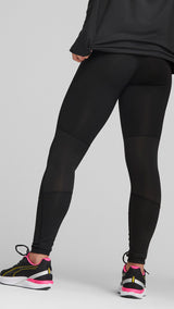 Puma running run favourite regular rise long leggings in black - Model Shot 03