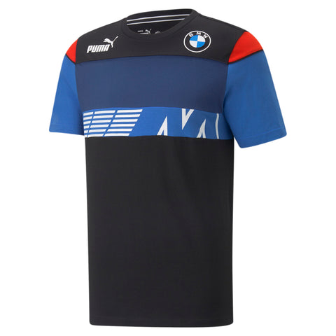 PUMA bmw m motorsport sds motorsport tee men in black