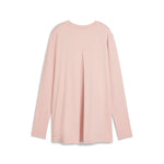 Puma modest oversized tee in rose quartz - Back View