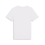 Puma graphics cat logo tee in white - Back View