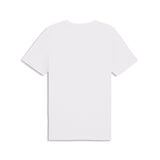 Puma graphics cat logo tee in white - Back View