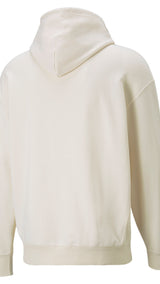 Puma downtown logo hoodie men in assorted colours - Back View