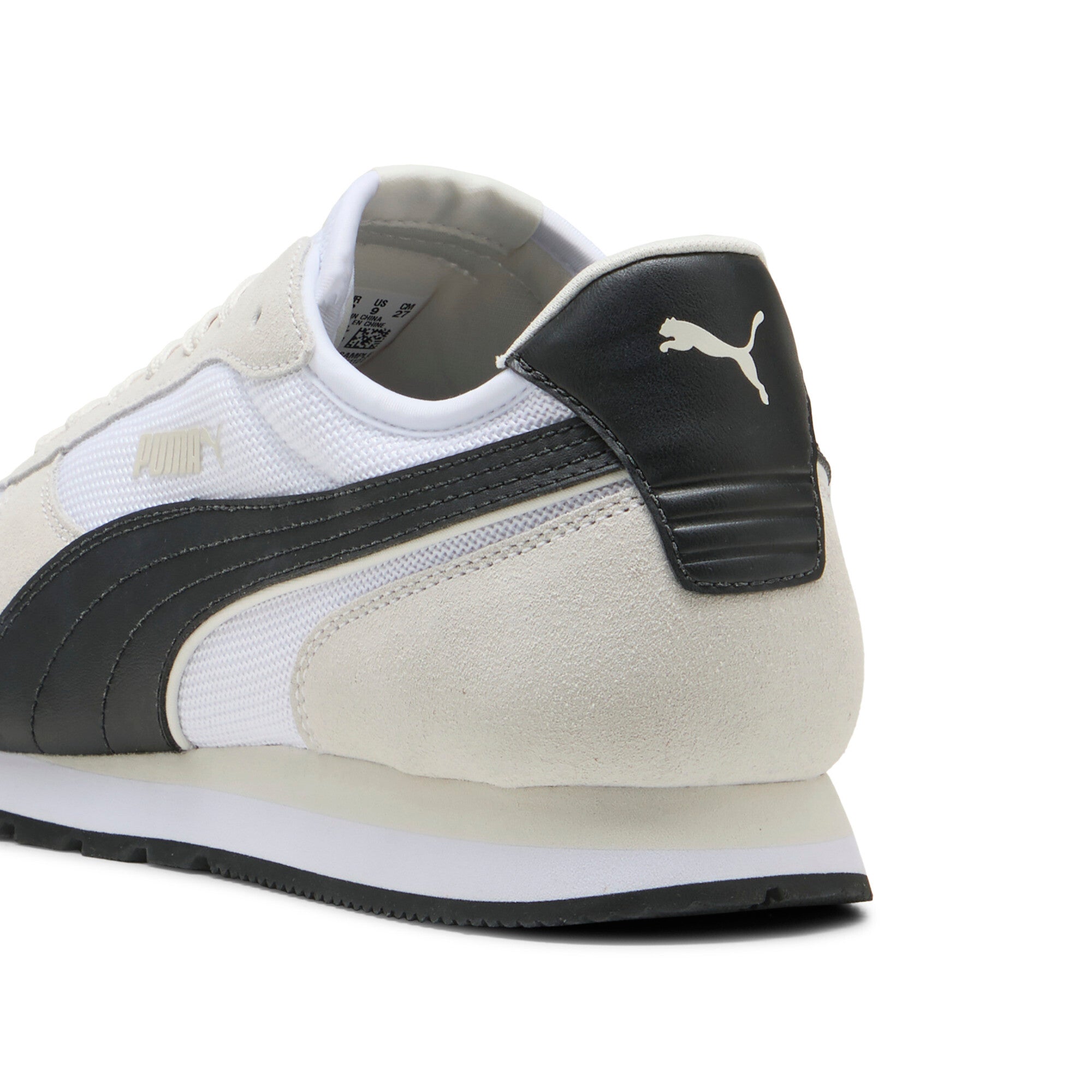 Puma st miler sneakers in white - Back View