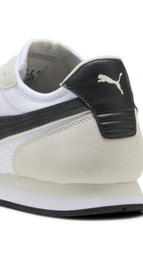 Puma st miler sneakers in white - Back View