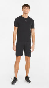 Puma training formknit seamless 7" shorts in black - Model Shot 03