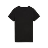 Puma super puma graphics tee in black - Back View