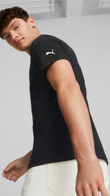 Puma mercedes-amg petronas motorsport f1 logo tee men in black - Model Shot 02
