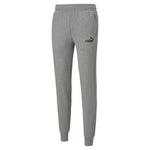 Puma essentials slim men's pants in black - Front View