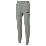 Puma essentials slim men's pants in black - Front View