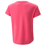 Puma modern sports tee youth in blue - Back View