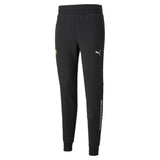 Puma scuderia ferrari race men's sweatpants in black - Front View