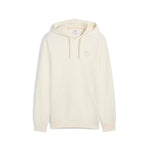 PUMA ESSENTIALS ELEVATED hoodie in light gray heather - no dye