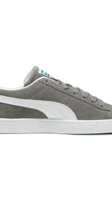 Puma suede classic sneakers in cast iron and white - Side View 03