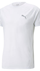 Puma evostripe tee men in white - Front View