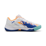 Puma tennis nova smash padel shoes in white - Side View 03