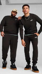 PUMA essentials no. 1 logo sweatpants men in black