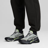 Puma explore NITRO™ 2 hiking shoes in smokey gray and black - Model Shot 01
