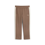 Puma T7 always on relaxed track pants in totally taupe - Front View