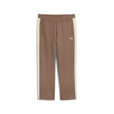 Puma T7 always on relaxed track pants in totally taupe - Front View