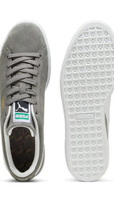 Puma suede classic sneakers in cast iron and white - Side View 02