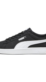 Puma smash 3.0 buck sneakers in black - Side View 01