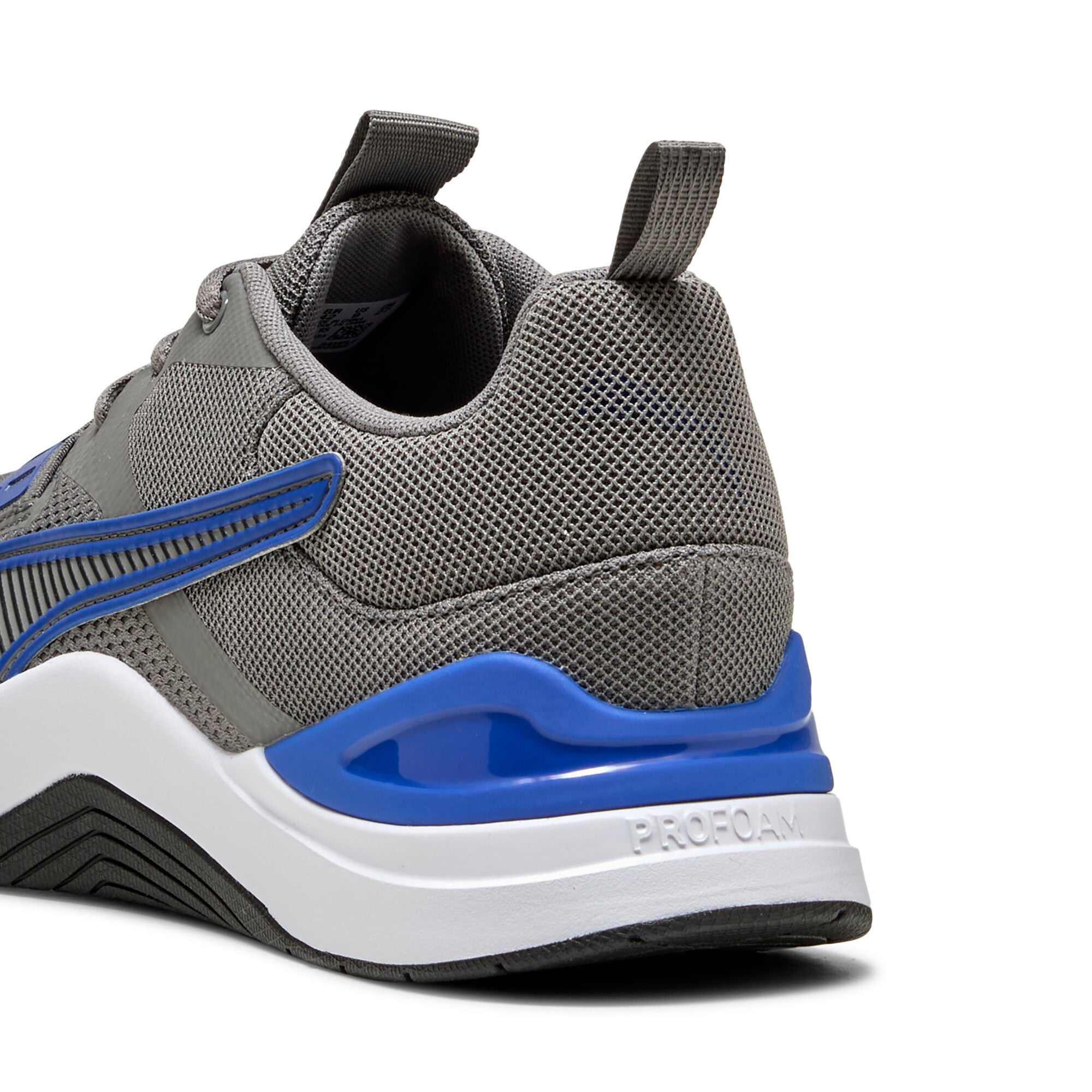 Puma training prospect shoes in gray - Back View