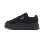 Puma mayze stack suede sneakers women in black - Side View 01