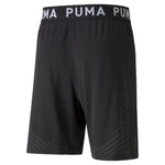 Puma training formknit seamless 7" shorts in black - Back View