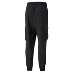 Puma training favourite woven cargo pants in black - Back View