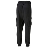 Puma training favourite woven cargo pants in black - Back View
