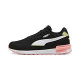 Puma graviton trainers in black - Side View 01