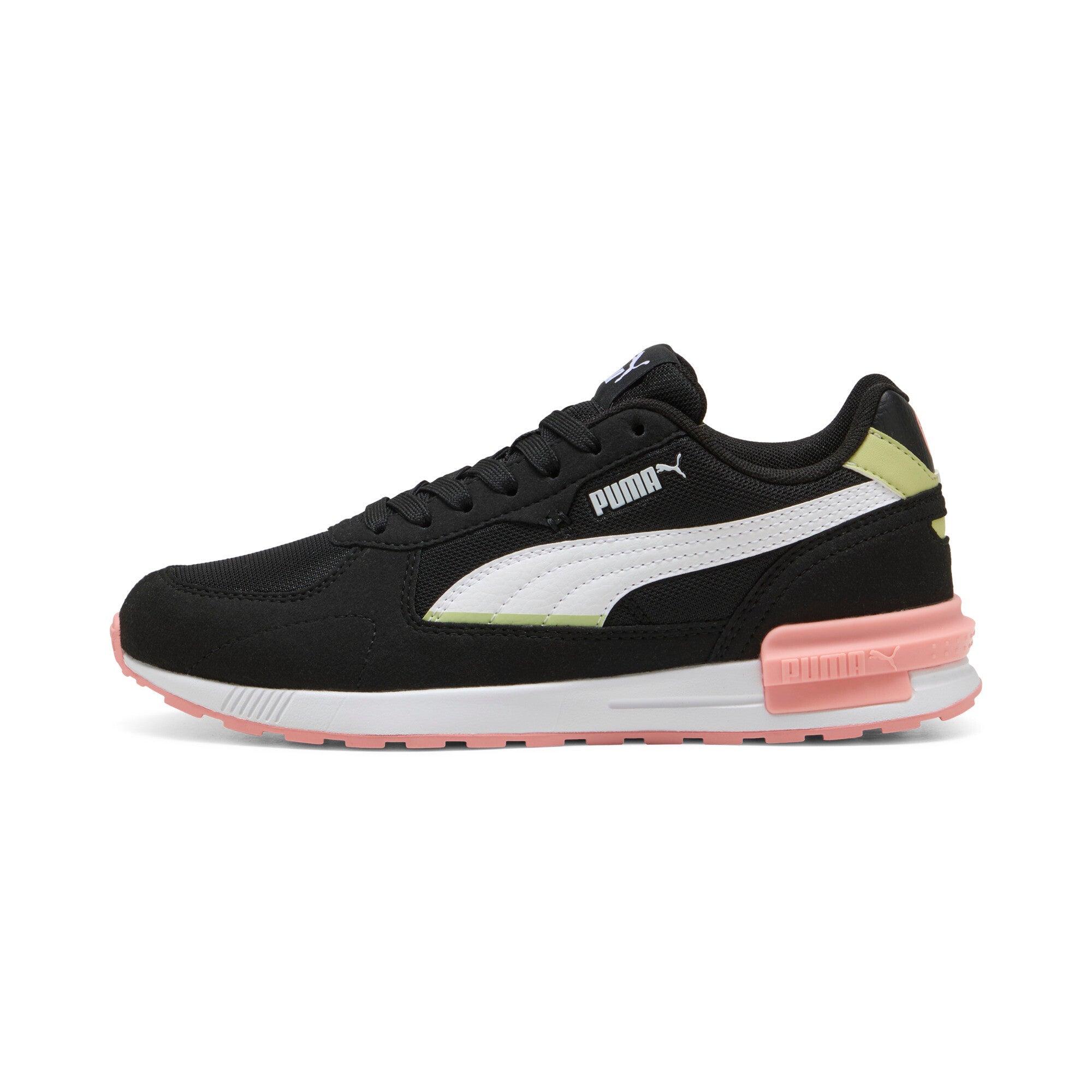 Puma graviton trainers in black - Side View 01