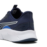 Puma FlexFocus lite modern running shoes in vivid blue and navy - Back View