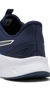 Puma FlexFocus lite modern running shoes in vivid blue and navy - Back View