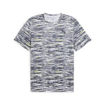 Puma tad essentials AOP tee in white - Front View