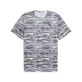 Puma tad essentials AOP tee in white - Front View