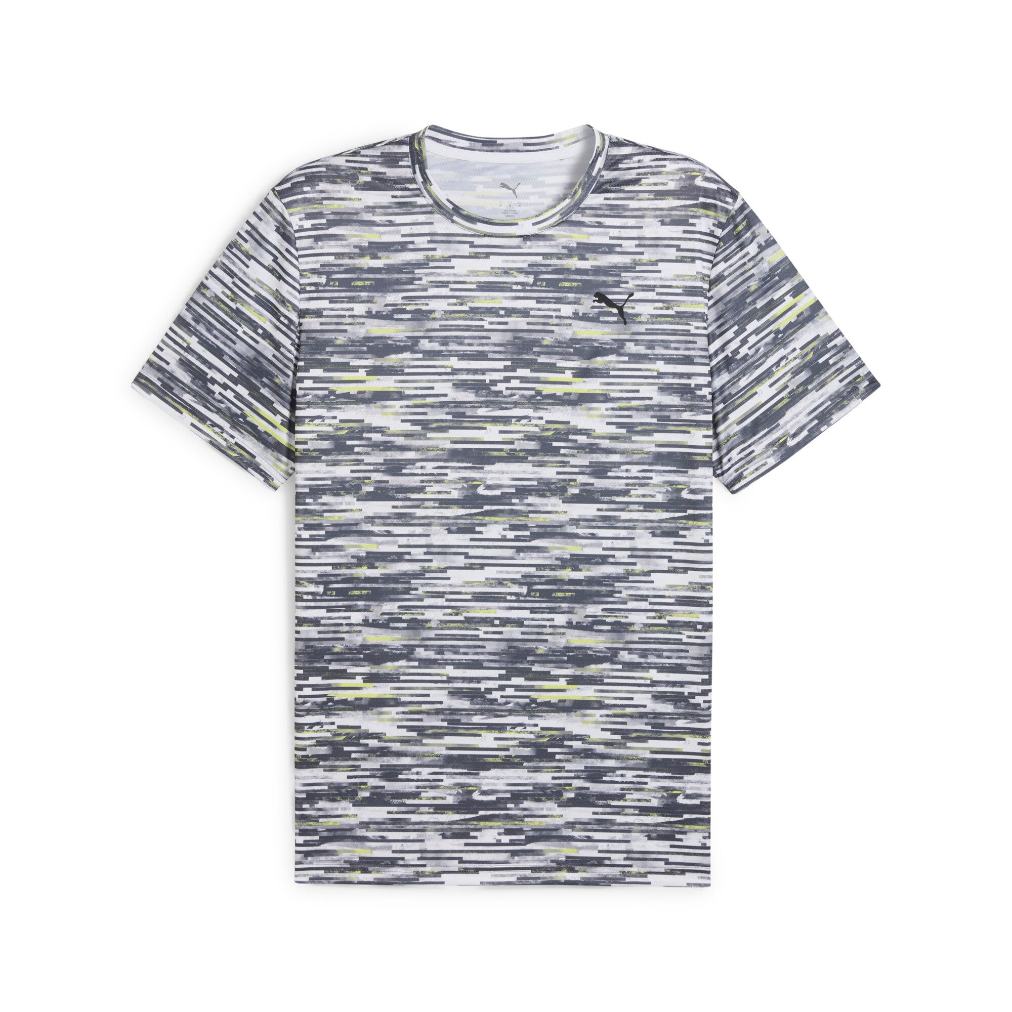 Puma tad essentials AOP tee in white - Front View