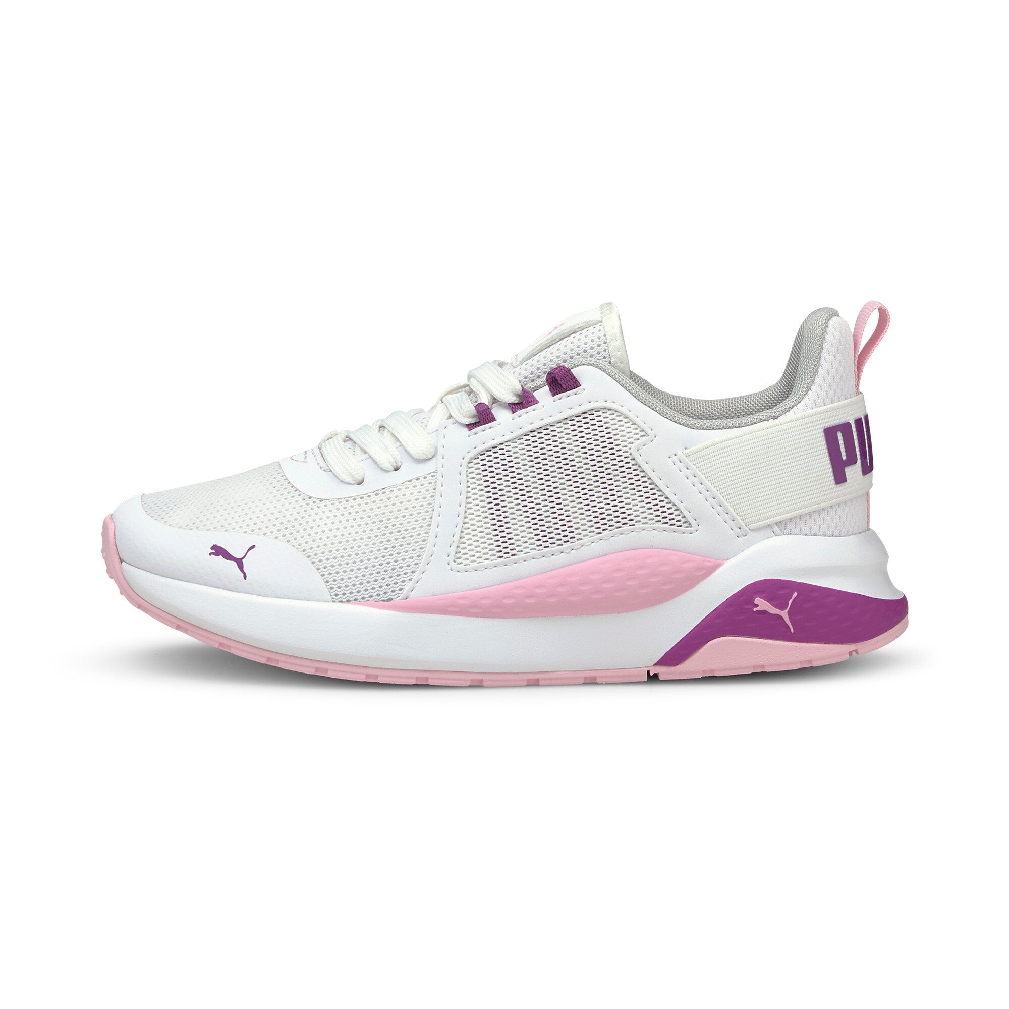 Puma anzarun trainers in white - Side View 01