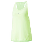 Puma run running tank top women in yellow - Front View