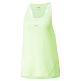 Puma run running tank top women in yellow - Front View