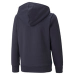 Puma alpha full-zip hoodie youth in blue - Back View